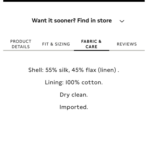 Banana republic silk linen dress - Picture 6 of 9